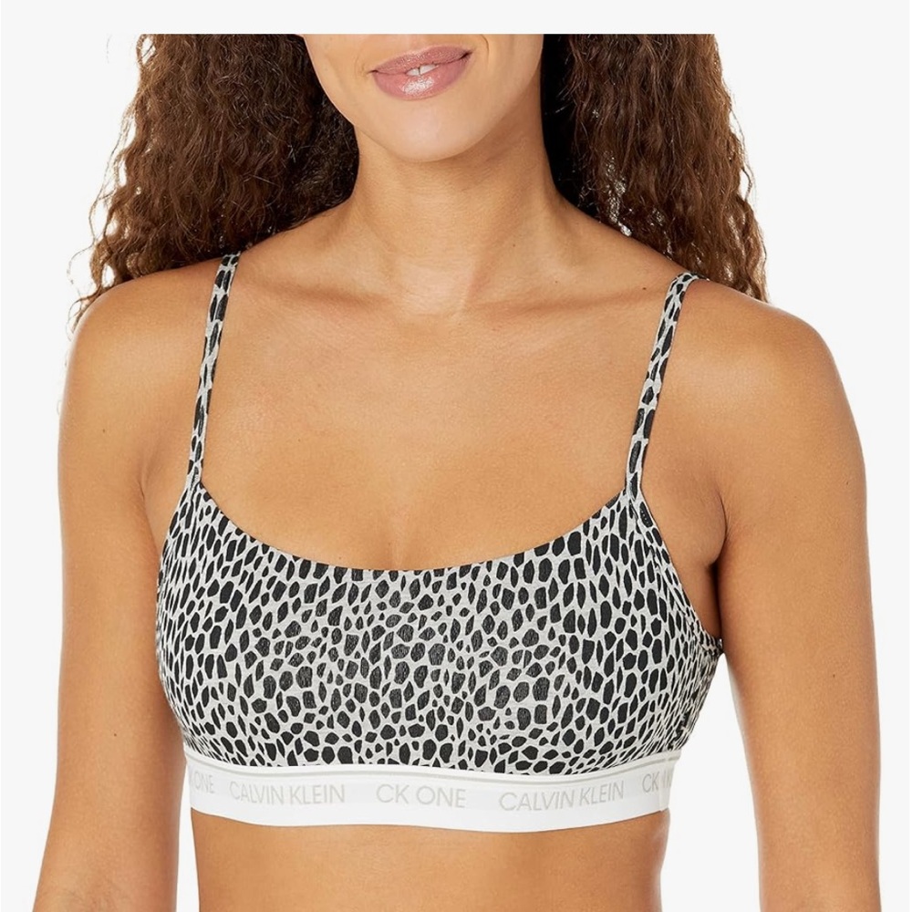 Calvin Klein Women’s CK One Cotton Unlined Bralette XS NWT